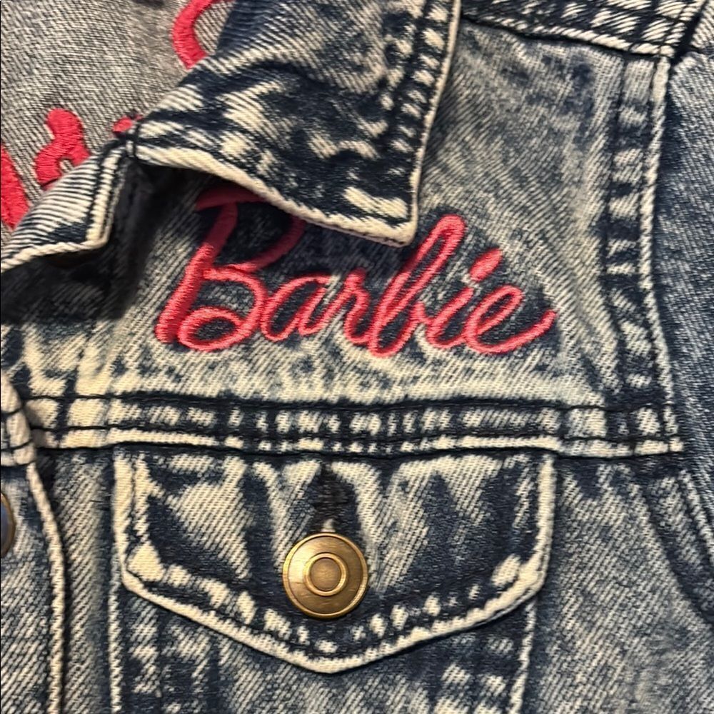 BARBIE ACID WASH JEAN JACKET - Picture 2 of 5